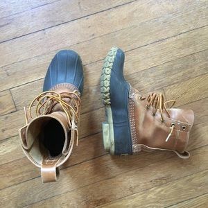 L.L. Bean duck boots